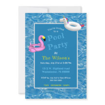 Opblaasbaar zwembadfeestje