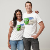 Opblaasbare buitenaardse met Welkom bij Roswell-si T-shirt (Unisex)