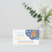 Opblaasbare Castle Jump House Bounce Party Rentals Visitekaartje (Staand voorkant)