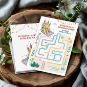 Opblaasbare feestverjaardag kaart