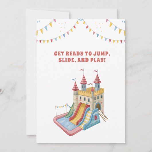 Opblaasbare feestverjaardag kaart (Achterkant)