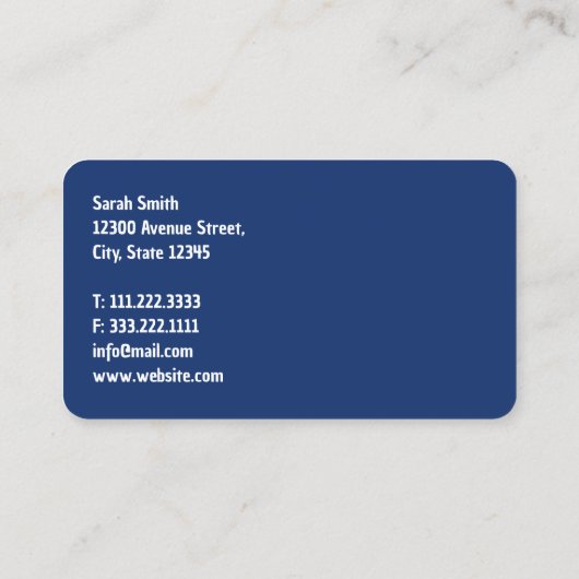 Opblaasbare springhuren visitekaartje (Achterkant)