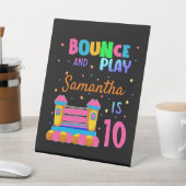 Opblaasbare springplank reclamebord met voetstuk (Insitu)