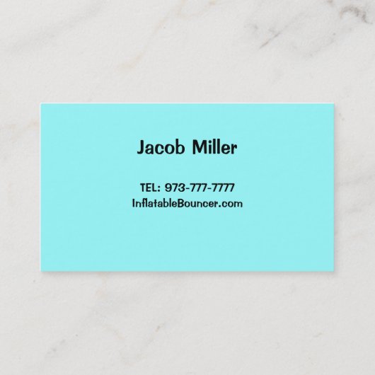 Opblaasbare Visitekaartjes (Achterkant)