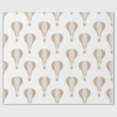  opblaaspapier voor warme lucht voor kinderen cadeaupapier (Vlak)