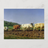 Opblazen in Nivernais, 1849 Briefkaart (Voorkant)