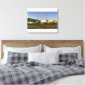 Opblazen in Nivernais, 1849 Canvas Afdruk (Insitu (Slaapkamer))