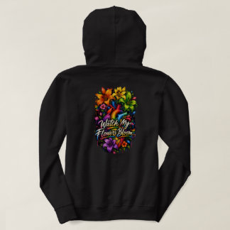 "Opbloei van Binnenuit" Anatomische Regenbooghart Hoodie