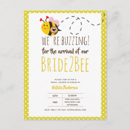 OPBOUW VOOR DE ARRIVAL VAN BRIDE2BEE-Vrijgezellenf Briefkaart