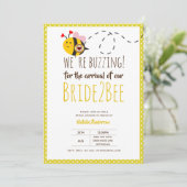 OPBOUW VOOR DE ARRIVAL VAN BRIDE2BEE-Vrijgezellenf Kaart (Staand voorkant)