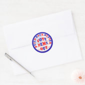 OPBOUWEN BETERE STEMMING VINDT UIT RONDE STICKER (Envelop)