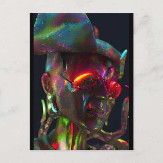 Opbranden in het upgradeproces - Ken Gage Art Briefkaart (Voorkant)