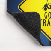 Opbrengst naar Golf Traffic Muismat (Hoek)