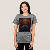 Opbrengst tot Verlangen Tri-Blend Shirt (Voorkant volledig)