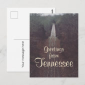 OPBRENGST VAN DE Treinfoto VAN DE TENNESSEE | Briefkaart (Voorkant / Achterkant)