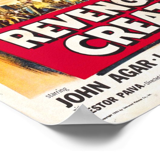 Opbrengst van het Poster van de Film van de Monste (Hoek)