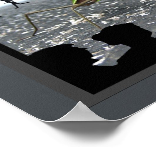 Opbrengst van het Praying Mantis-Monster Movie Pos Poster (Hoek)