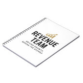 Opbrengstteam – Groei Sturen Achter de Schermen Notitieboek (Linkerzijde)