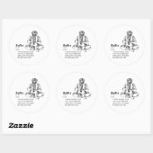 OPDIKSTER RONDE STICKER (Vel)