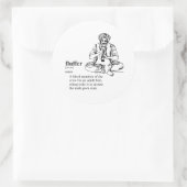 OPDIKSTER RONDE STICKER (Tas)
