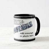 Opdracht: COMPOSTEERBAAR (1) Mok (Voorkant rechts)