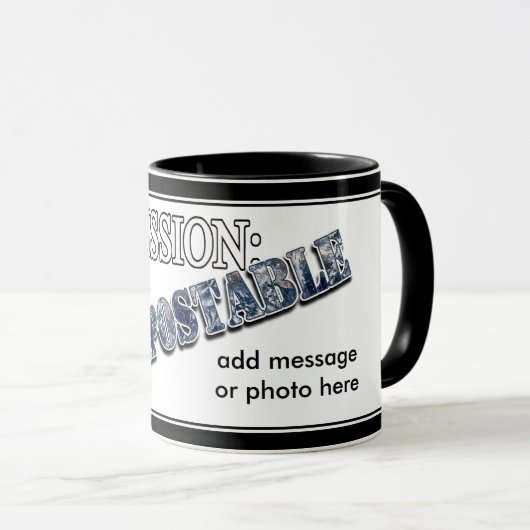 Opdracht: COMPOSTEERBAAR (1) Mok (Voorkant rechts)