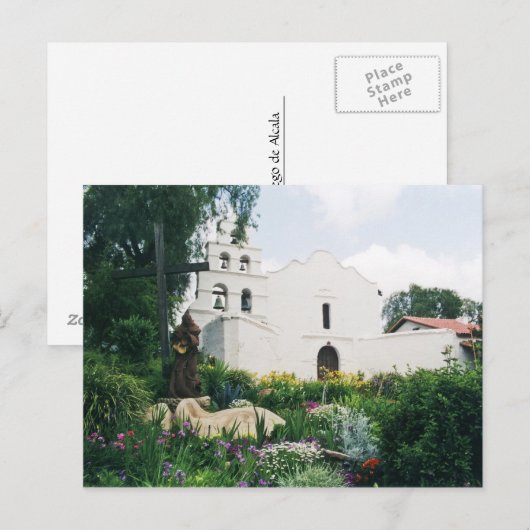 Opdracht San Diego DE Alcala Briefkaart (Voorkant / Achterkant)