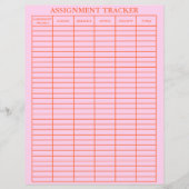 Opdracht Tracker voor studenten Praktische Stijlvo (Voorkant)