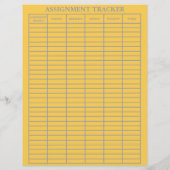 Opdracht Tracker voor studenten Praktische Stijlvo (Achterkant)