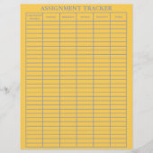 Opdracht Tracker voor studenten Praktische Stijlvo (Voorkant)