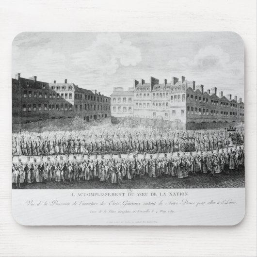 Opdracht van de opening van de staten muismat (Voorkant)