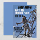 OPDRACHT ZELFDE PIRATEN-VERSTOKTE JONGENS Aangepas Kaart (Voorkant / Achterkant)