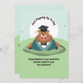 Opduiken om te zeggen Afstuderen Kaart (Voorkant / Achterkant)