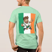 Opduwen Overwinning Ierse Rugby Geest Tri-Blend Shirt (Achterkant)