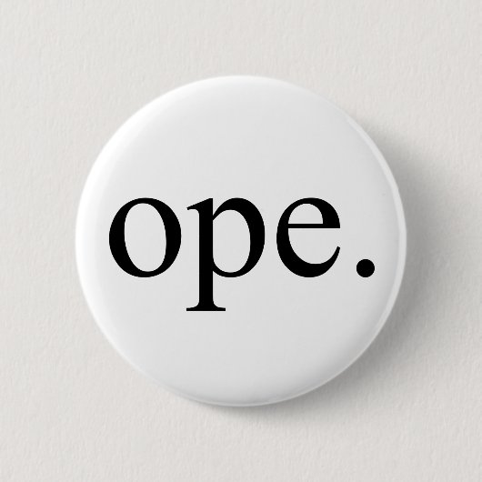 Ope Ronde Button 5,7 Cm (Voorkant)
