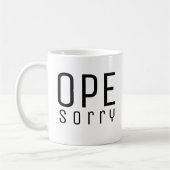 OPE, sorry! Koffiemok (Links)