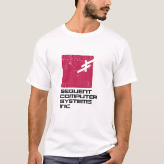 Opeenvolgende computersystemen t-shirt