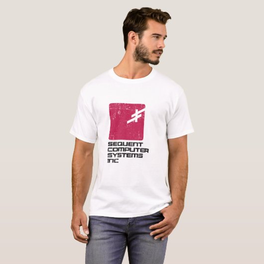 Opeenvolgende computersystemen t-shirt (Voorkant volledig)