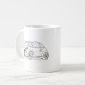 Opel Adam Rock 2015 Koffiemok (Voorkant links)