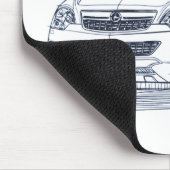 Opel Antara 2011 Muismat (Hoek)