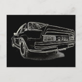 Opel Ascona i400 Briefkaart (Voorkant)