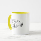 Opel Astra GTC 2012 Mok (Voorkant links)