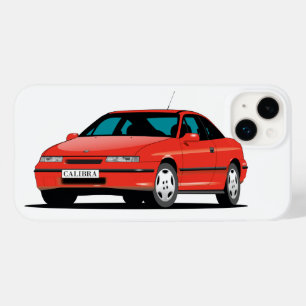 Opel Calibra red front Case-Mate iPhone Case