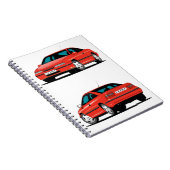 Opel Calibra red Notitieboek (Rechterzijde)