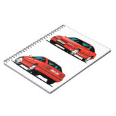 Opel Calibra red Notitieboek (Linkerzijde)