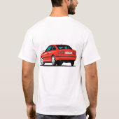 Opel Calibra red T-shirt (Achterkant)
