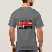 Opel Calibra red T-shirt (Achterkant)