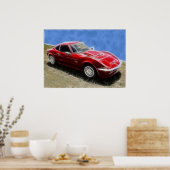 Opel GT Poster (Keuken)
