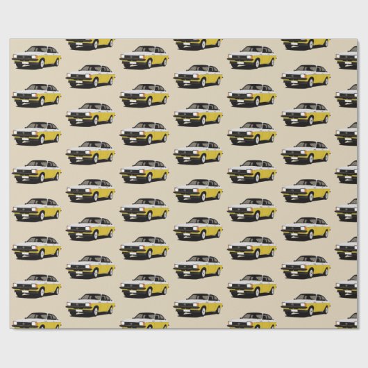 Opel Kadett GT/E Coupé Cadeaupapier (Vlak)