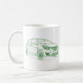 Opel Karl 2015 Koffiemok (Links)